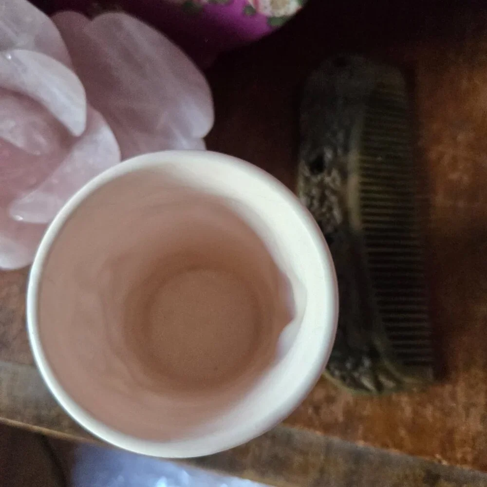 Fitz & Floyd 1987 Blushing Rose Porcelain Cup Cottagecore Romantic Whimsical